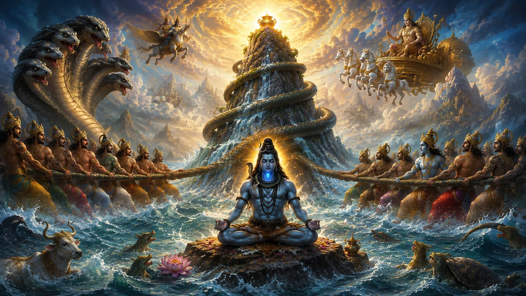 Cosmic Churning of the Ocean